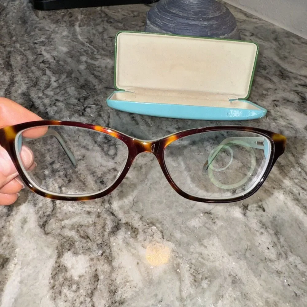 Ted Baker Eyeglasses Womens‎ Frame Only B745 Tortoise Mint 54-15-135 B:36